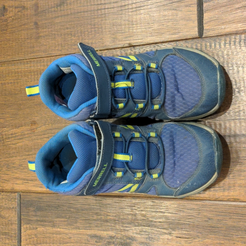 Boys Merrell Hiking High Tops